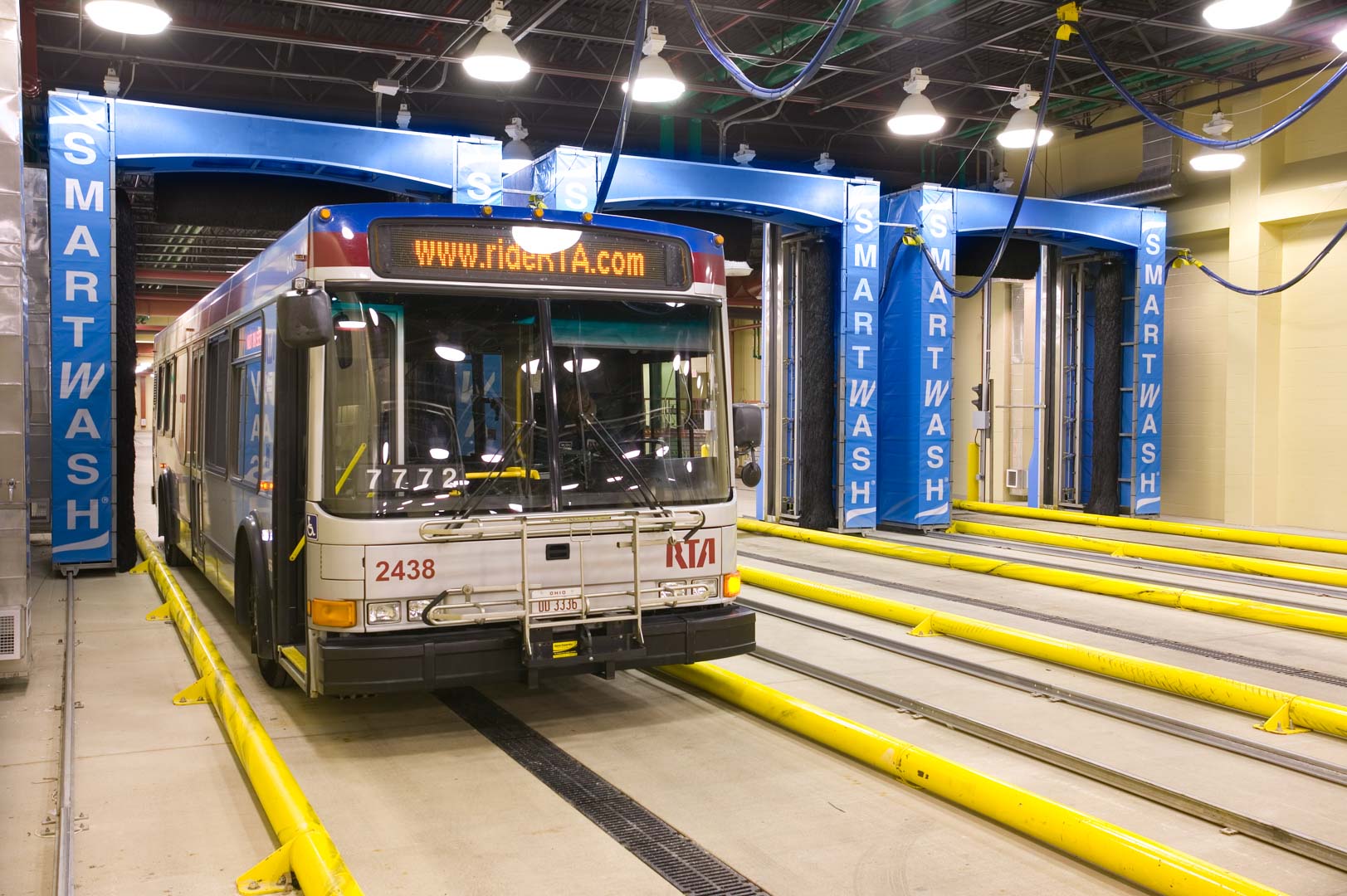 Transit Design GCRTA Triskett Bus Maintenance Facility Cleveland 