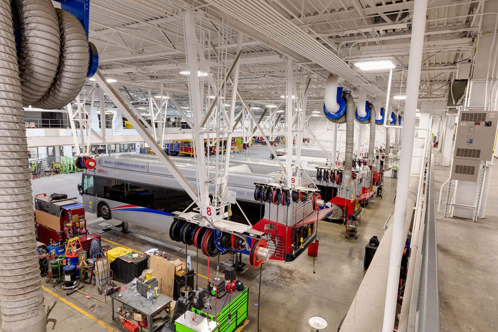 bus maintenance garage