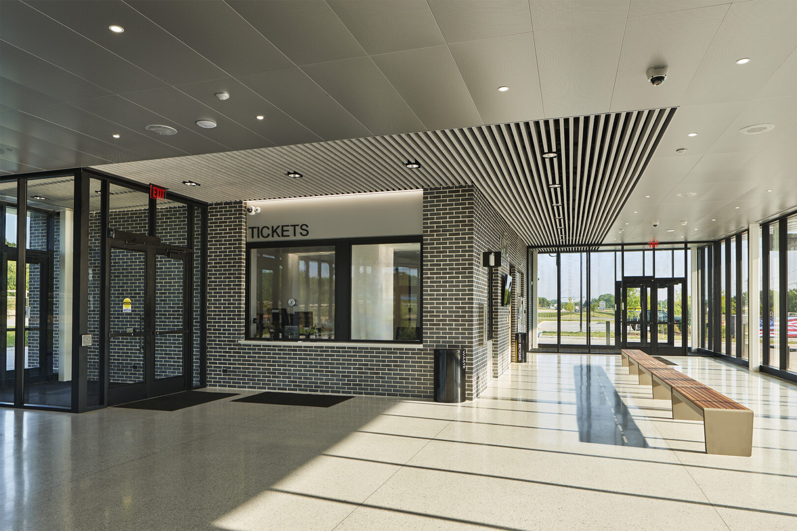 bus station ticket booth