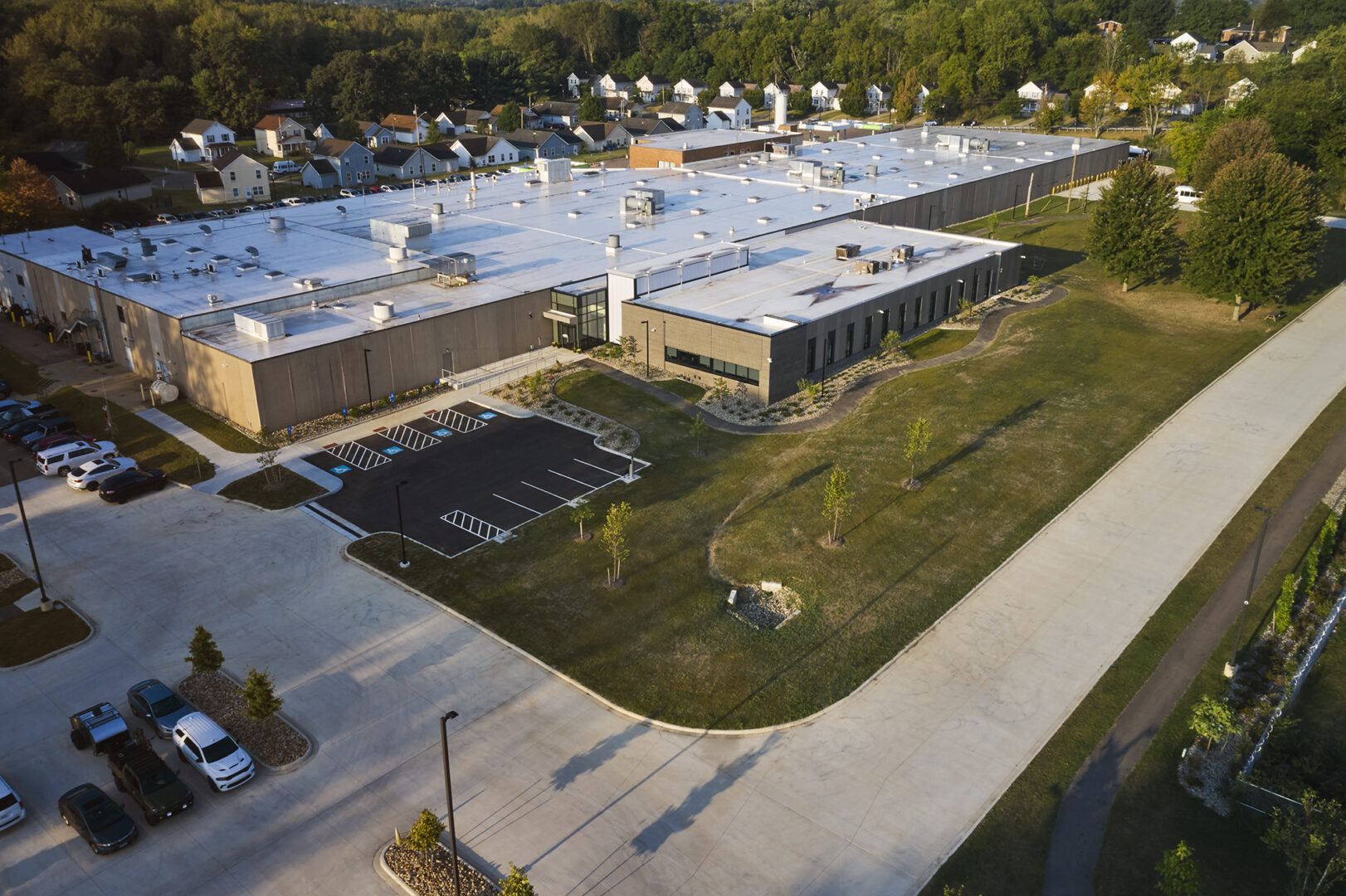 SARTA office expansion aerial view