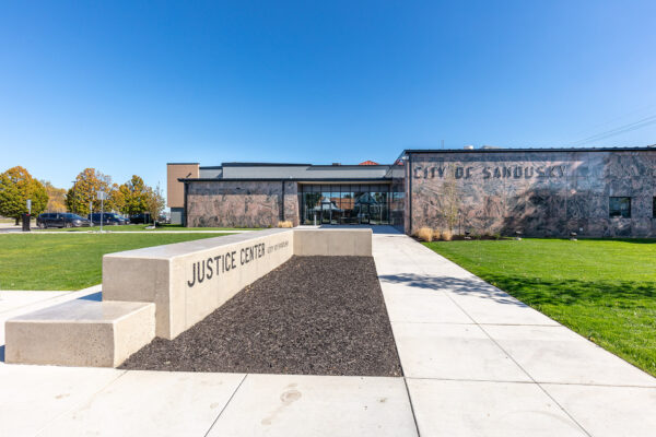 justice center entrance